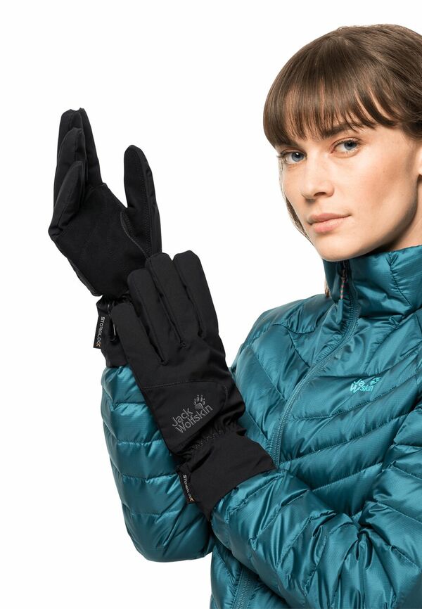 Bild 1 von Jack Wolfskin Stormlock Highloft Glove Winddichte Handschuhe XL grau black