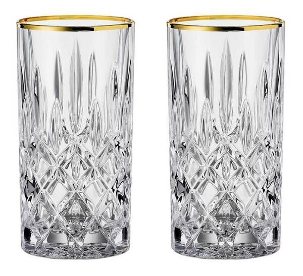 Bild 1 von Nachtmann Longdrinkbecher Goldline 2er NOBLESSE Gold Edition,...