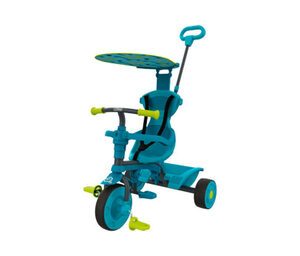 TP Toys 4-in-1-Dreirad »Dino«, blau