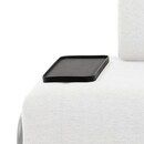 Bild 1 von Kave Home Tablett COMPO klein schwarz - Passend für das Sofa COMPO - rechtseckig - modern - Ablage - Servierhilfe