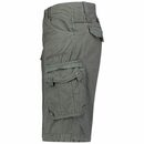 Bild 3 von Geographical Norway Cargoshorts Herren kurze Hose Brpanoramique ANTHRACITE (Packung, 1-tlg) Mit Gürtel