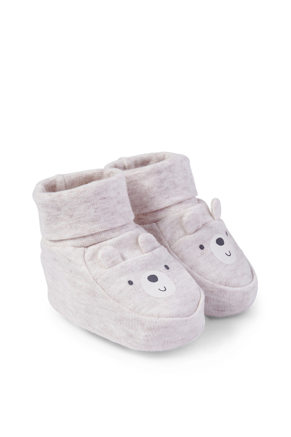 Bild 1 von C&A Baby-Krabbelschuhe, Beige, Größe: 10-11