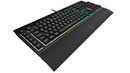 Bild 2 von CORSAIR K55 RGB PRO, Tastatur, Mecha-Membran, Sonstiges, kabelgebunden, Schwarz