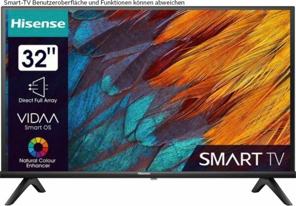 Bild 1 von Hisense 32E41KT LED-Fernseher (80 cm/32 Zoll, HD, Alexa Built-In, Game Mode, Hotel Mode, Smart-TV,Triple Tuner DVB-T2 / T/C / S2 / S)