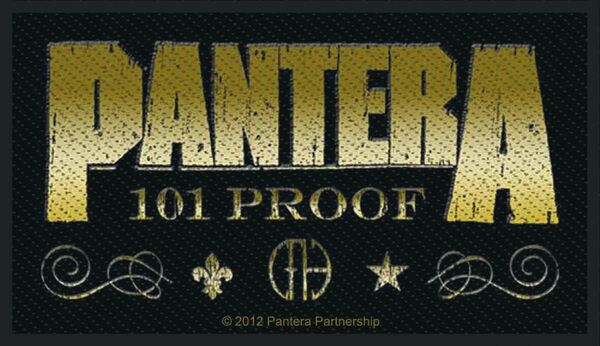 Bild 1 von Pantera Patch - Whiskey Label   - Lizenziertes Merchandise!