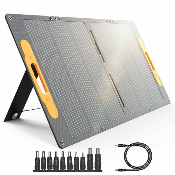Bild 1 von iceagle Solarpanel Faltbar 100W für Powerstation Enginstar/Powkey Powerbank Solarladegerät (SET)