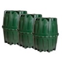 Bild 1 von 4rain Regenwassertank-Set Herkules grün, 4800 l