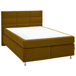 Dieter Knoll BOXSPRINGBETT Currygelb