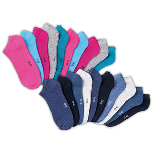 Ellenor/Ronley Sneaker-Socken 10 Paar
