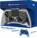 Bild 4 von Ready2gaming PS4 Pro Pad X Led Edition transparent mit blauer LED Beleuchtung Controller