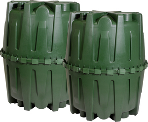 4rain Regenwasser Tank-Set Herkules 3.200 l, grün