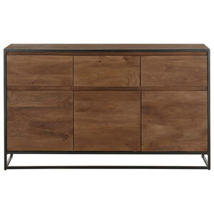 MID.YOU SIDEBOARD Schwarz, Walnuss