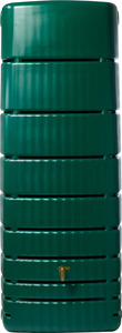 4rain Regenwasser-Wandtank Slim 650 l, grün