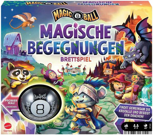 Bild 1 von Mattel games Spiel, Familienspiel Magic 8 Ball - Magische Begegnungen