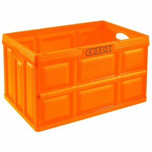 OBI Klappbox Orange 46 l