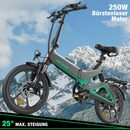 Bild 3 von HITWAY E-Bike, Elektrofahrrad 16" 36V/7.5Ah 250W Max.45km Klappräder