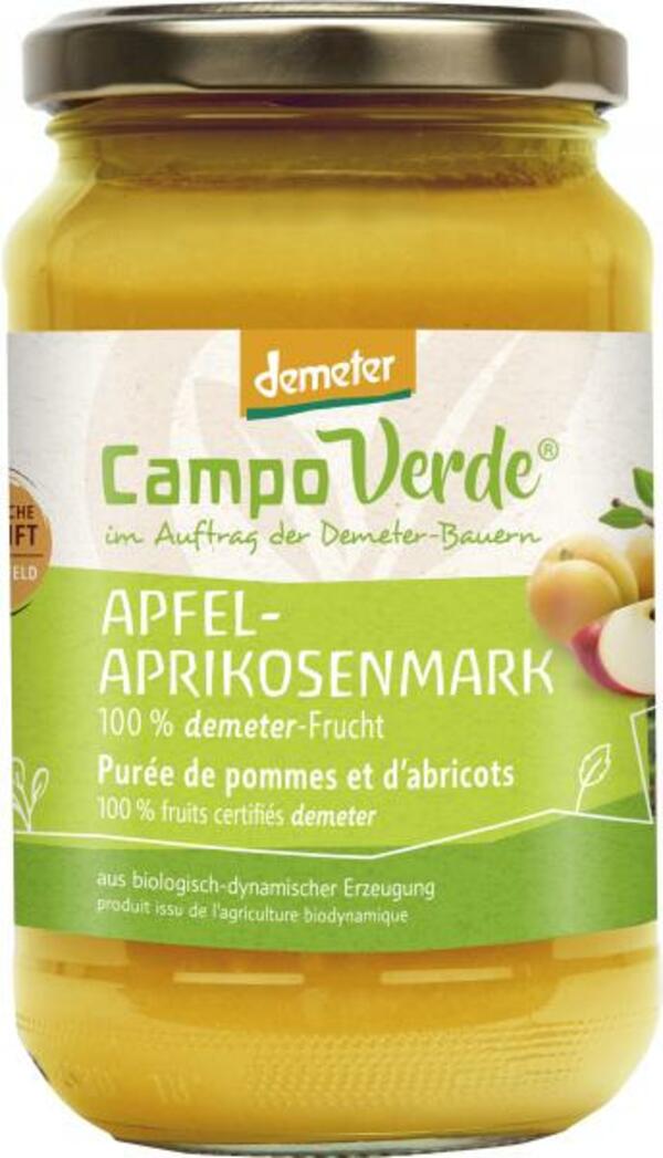 Bild 1 von Campo Verde Demeter Apfel-Aprikosenmark