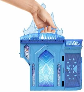 Mattel® Puppenhaus Disney Die Eiskönigin Steck- und Stapelschlösser: Elsas Eispalast, inkluisve Puppe Elsa