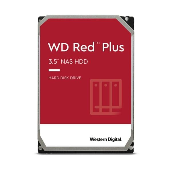 Bild 1 von Red Plus, 12 TB, 3,5 Zoll, SATA III (WD120EFBX) Interne HDD-Festplatte