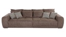 Bild 1 von Big Sofa mit Federkern braun 306 cm - MOLDAU