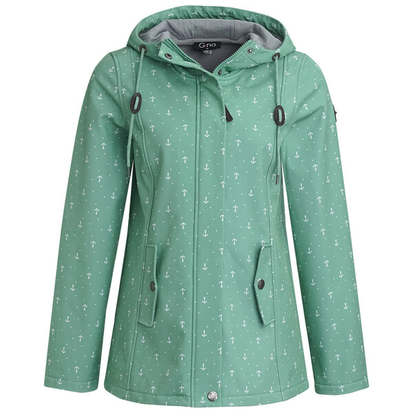 Bild 1 von Damen Softshelljacke mit Allover-Print