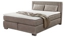 Bild 1 von Boxspringbett 160 x 200 cm braun H3/H4 - ROMANA - MIX