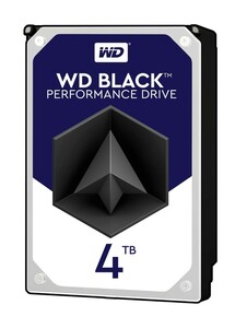Black, 4 TB, 3,5 Zoll, SATA III (WD4005FZBX) Interne HDD-Festplatte