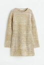 Bild 1 von H&M Glitzerndes Cut-out-Kleid Beige, Party kleider in Größe XL