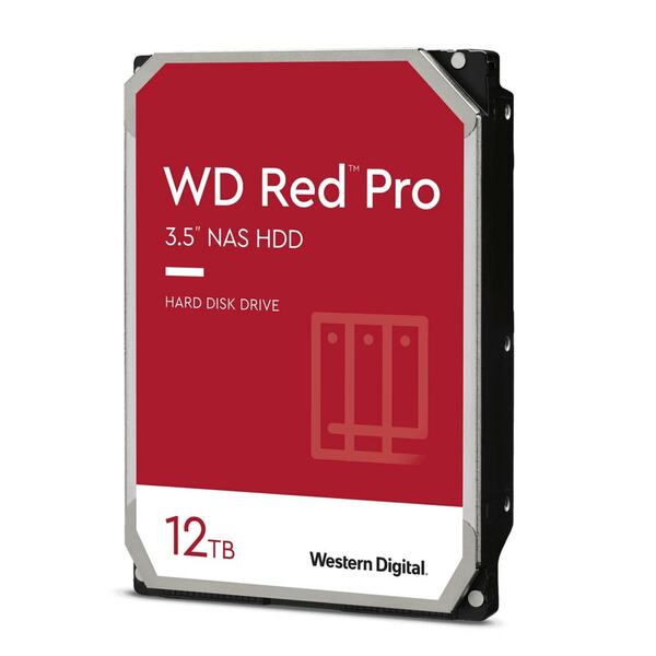 Bild 1 von Red Pro, 12 TB, 3,5 Zoll, SATA III (WD121KFBX)