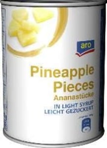 aro Ananas Leicht Gezuckert In Stücken (580 ml)