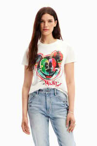 Kunstvolles T-Shirt Micky Maus