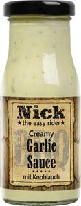 Nick BBQ Creamy Garlic Sauce mit Knoblauch