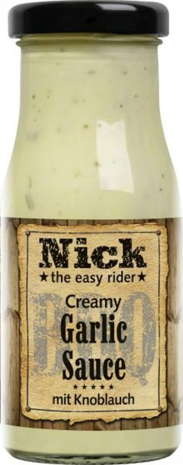 Bild 1 von Nick BBQ Creamy Garlic Sauce mit Knoblauch