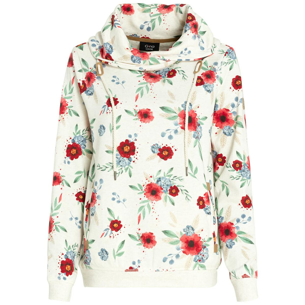 Bild 1 von Damen Sweatshirt mit Schalkragen