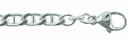 Bild 1 von Adelia´s Silberarmband "Damen Silberschmuck 925 Silber Stegpanzer Armband 21 cm", 21 cm 925 Sterling Silber Stegpanzerkette Silberschmuck für Damen