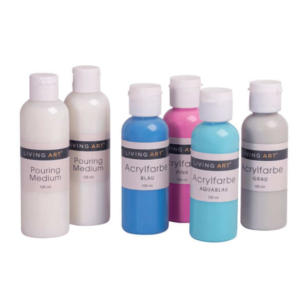 Bild 2 von LIVING ART Pouring-Set / Acrylfarben
