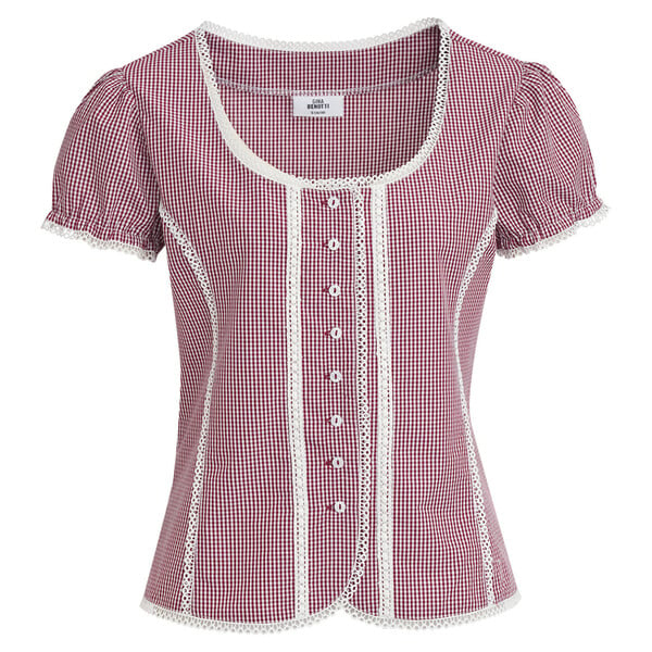 Bild 1 von Damen Trachtenbluse mit Spitze