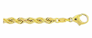 Adelia´s Goldarmband "Damen Goldschmuck 333 Gold Kordel Armband 18,5 cm", 18,5 cm 333 Gold Kordelkette Goldschmuck für Damen