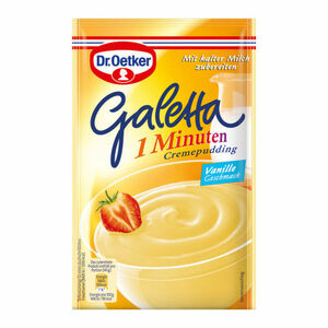 Dr. Oetker 2 x Galetta Creme-Pudding Vanille