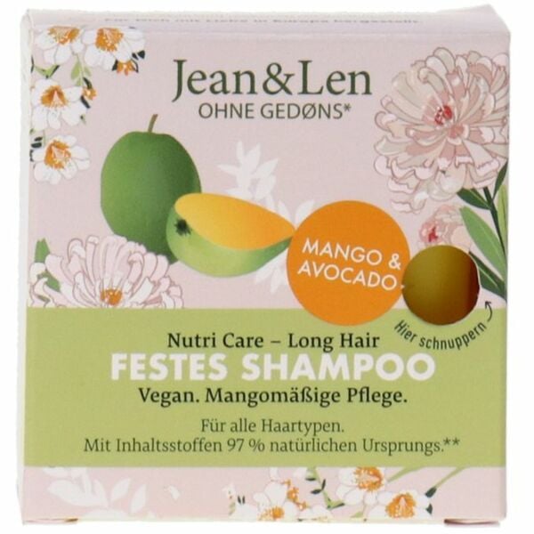 Bild 1 von Jean&Len Festes Shampoo Mango & Avocado