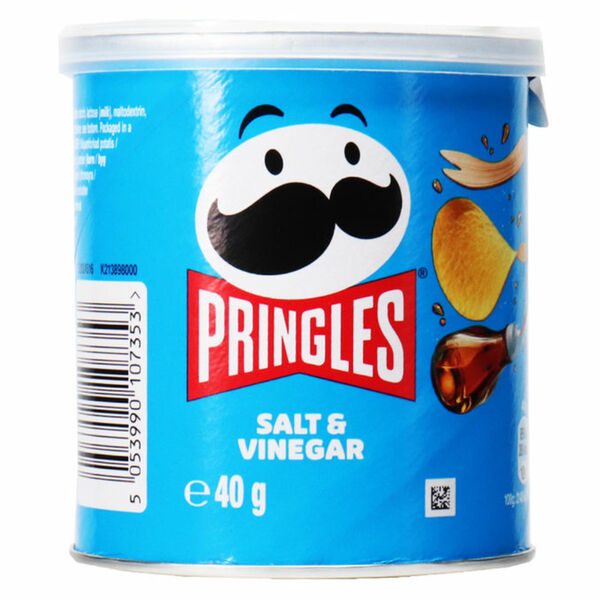 Bild 1 von Pringles 2 x Salt & Vinegar (Snack Size)