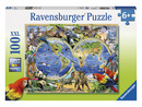 Bild 1 von Ravensburger Puzzle »Tierisch um die Welt«, 100 XXL-Teile