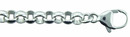 Bild 1 von Adelia´s Silberarmband "Damen Silberschmuck 925 Silber Erbs Armband 19 cm", 19 cm 925 Sterling Silber Erbskette Silberschmuck für Damen