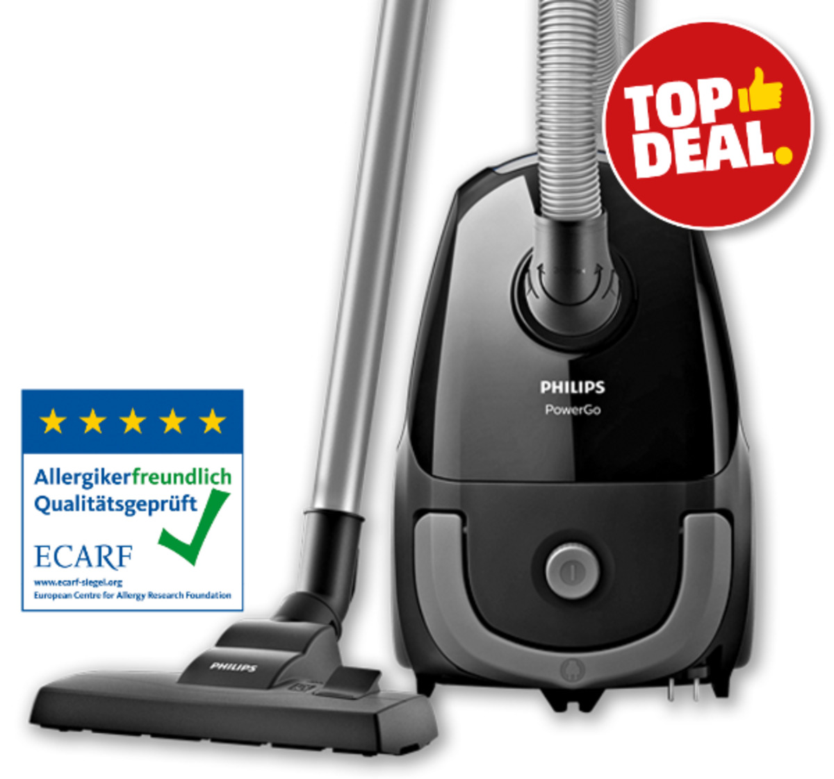Bild 1 von Philips Bodenstaubsauger FC8241/09*