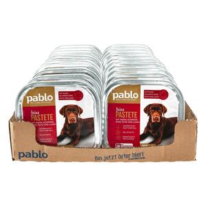 Pablo Hundenahrung Huhn, Schwein, Rind, Pute 300 g, 20er Pack