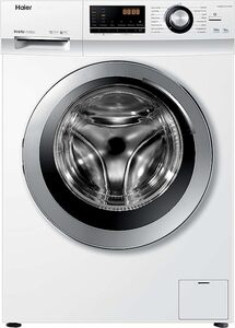 Haier HW100-BP14636N Waschmaschine / 10 kg / A - beste Effizienz / Inverter-Motor / Dampffunktion / Vollwasserschutz / Eco 40-60 Programm [Energieklasse A]
