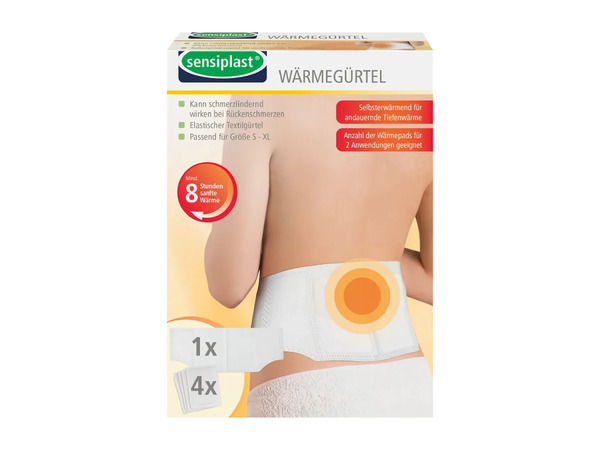 Bild 3 von sensiplast® Wärmegürtel/Wärmepflaster XXL/Regelschmerz Wärmepflaster