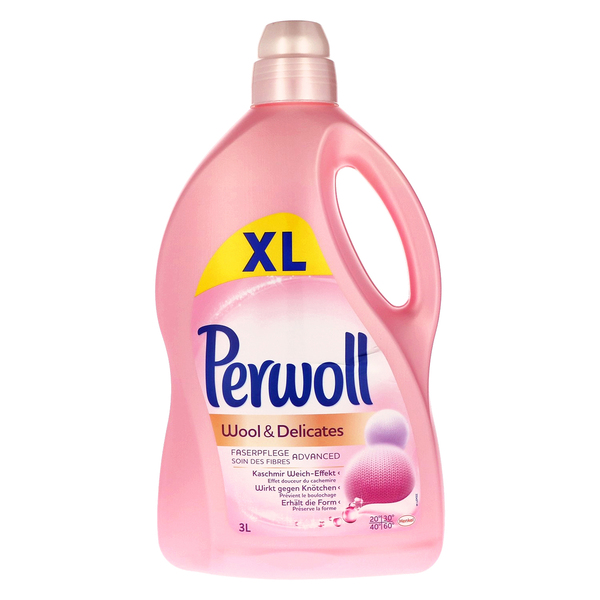 Bild 1 von Perwoll Waschmittel flüssig XL Wolle&Feines 3 Liter 40WL