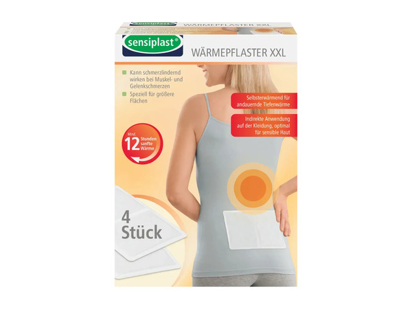 Bild 2 von sensiplast® Wärmegürtel/Wärmepflaster XXL/Regelschmerz Wärmepflaster
