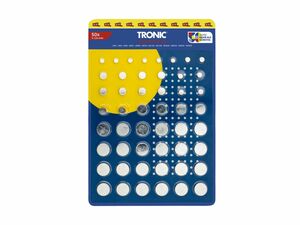 TRONIC® Knopfzellen 50-Pack